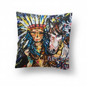 Milan kussen - Apache Girl